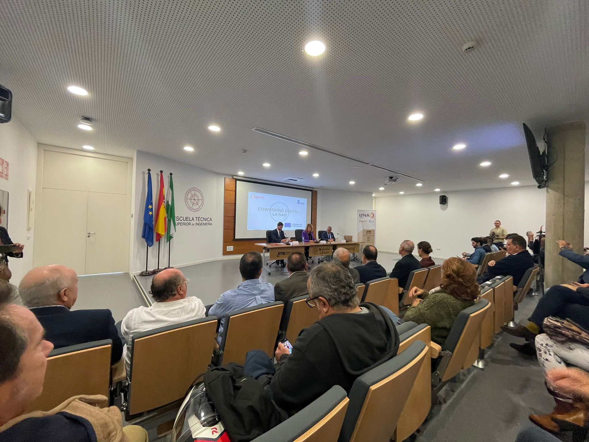 Gaudia asiste a la inauguración del coworking digital ‘La Nao’